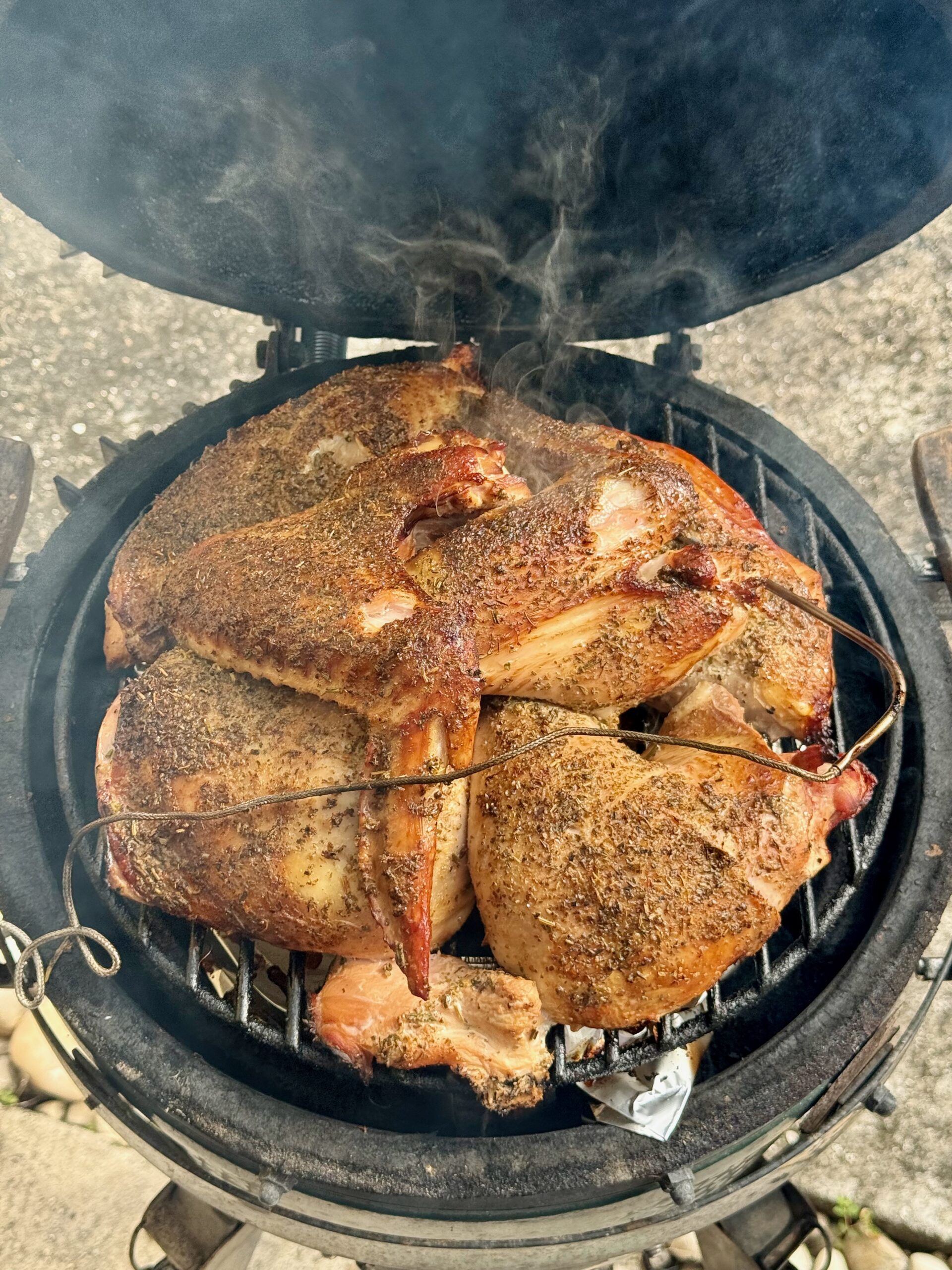 Smoked Dry Brined Turkey