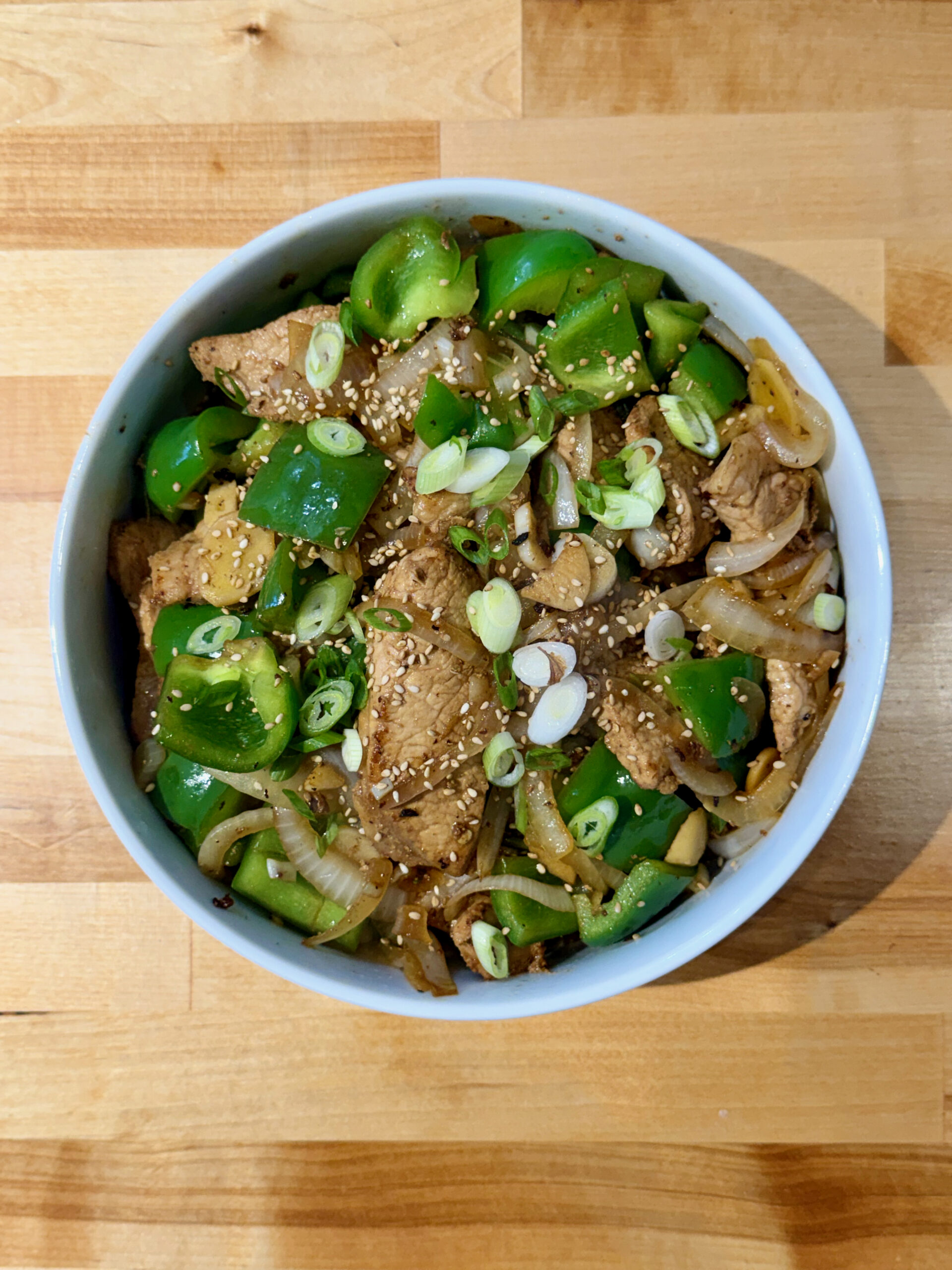Pepper Pork Stir Fry