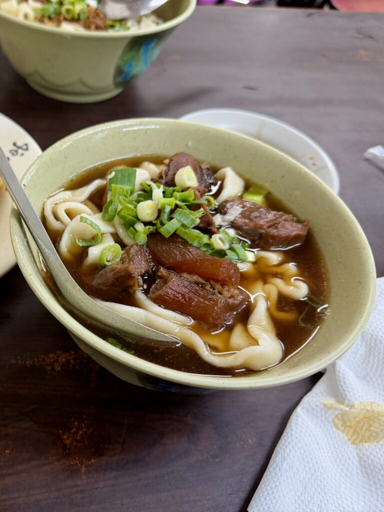 Taiwanese Beef Tendon Noodle Soup