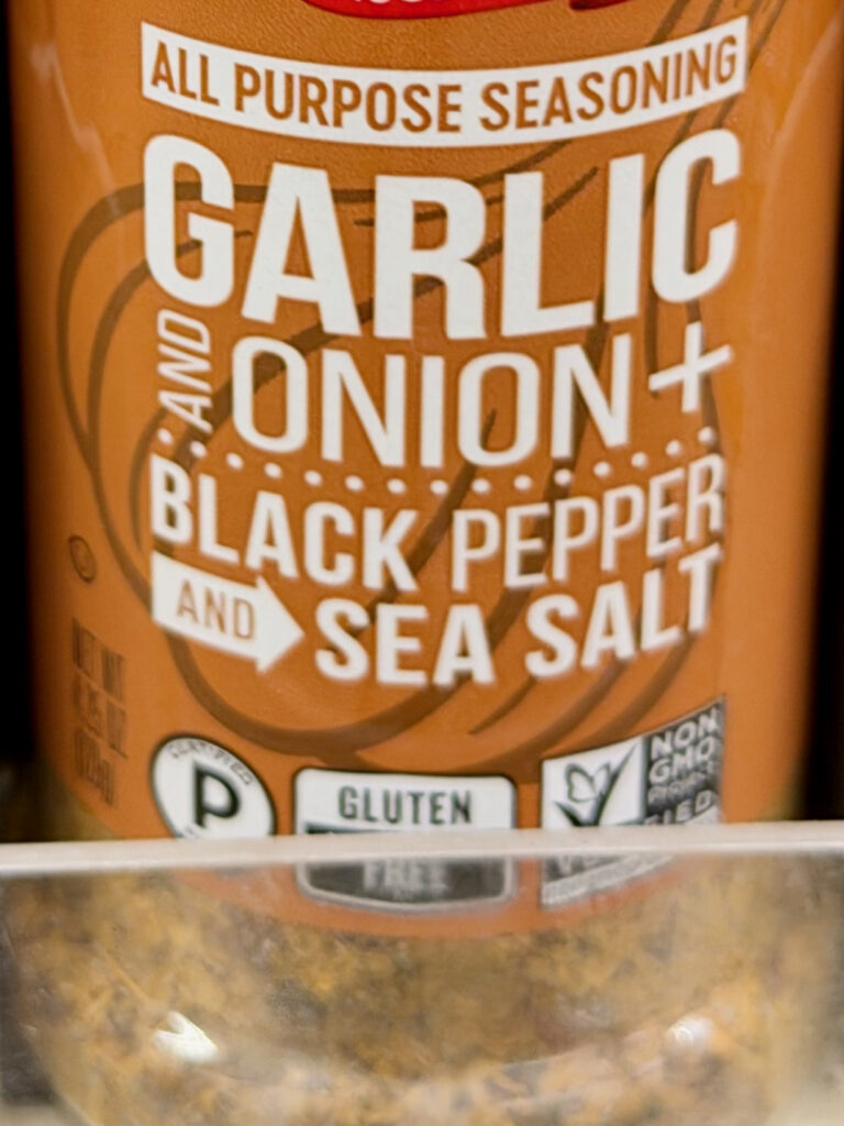 Seasoning with Added Salt